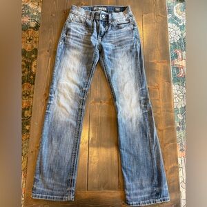 BKE Aiden Bootcut Jeans Men’s 26R Medium Wash Buckle Denim